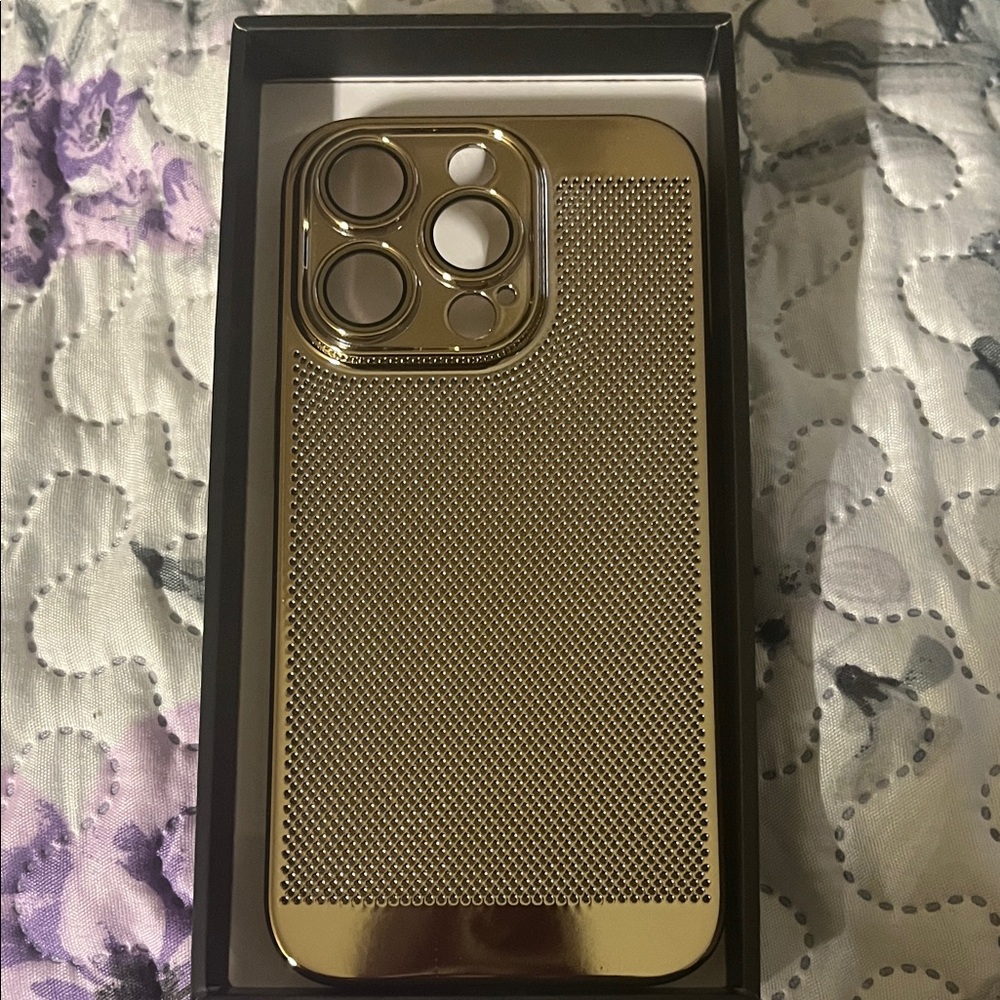 Gold Phone Case for iPhone